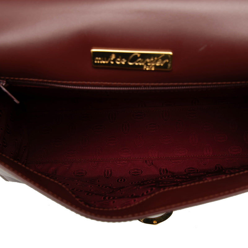 Must de Cartier Leather Handbag - Image 4
