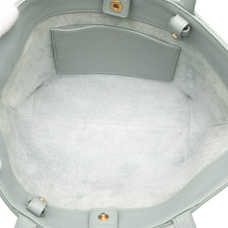 Mini Grained Calfskin Cuir Triomphe Cabas Anais Tote - Image 4