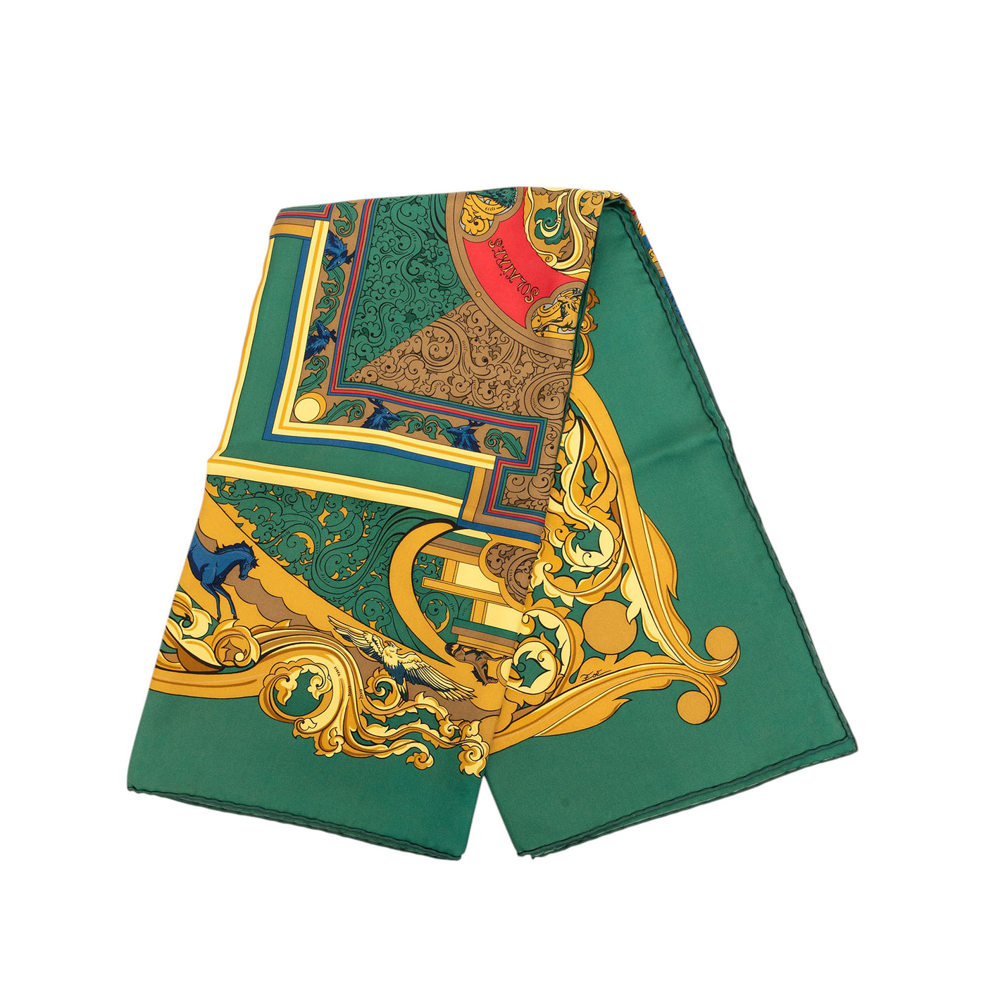 Animaux Solaires Silk Scarf 90 - Image 1