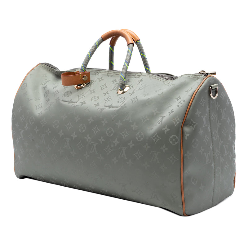 Monogram Titanium Keepall Bandouliere 50 - Image 2