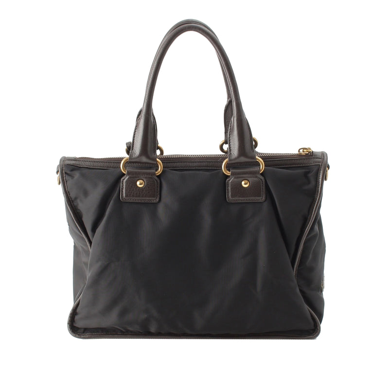 Tessuto Canapa Logo Satchel - Image 3