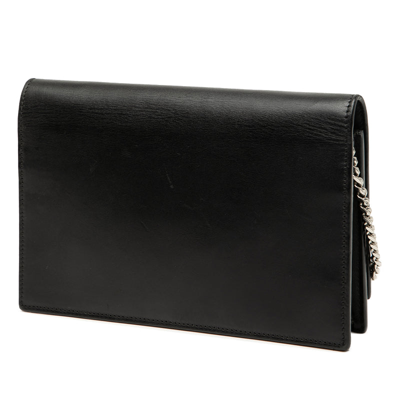 Calfskin Cloud Star Applique Classic Monogram Kate Tassel Wallet on Chain - Image 2