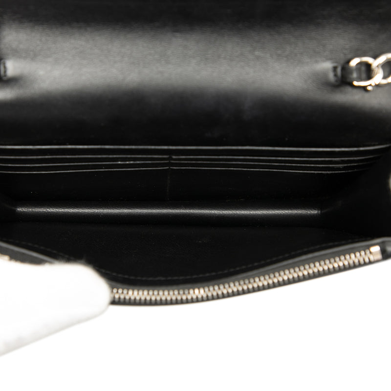 Calfskin Cloud Star Applique Classic Monogram Kate Tassel Wallet on Chain - Image 4