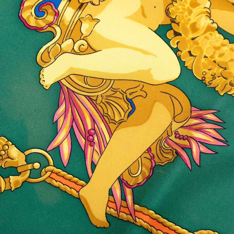 Hommage A Charles Garnier Silk Scarf 90 - Image 6