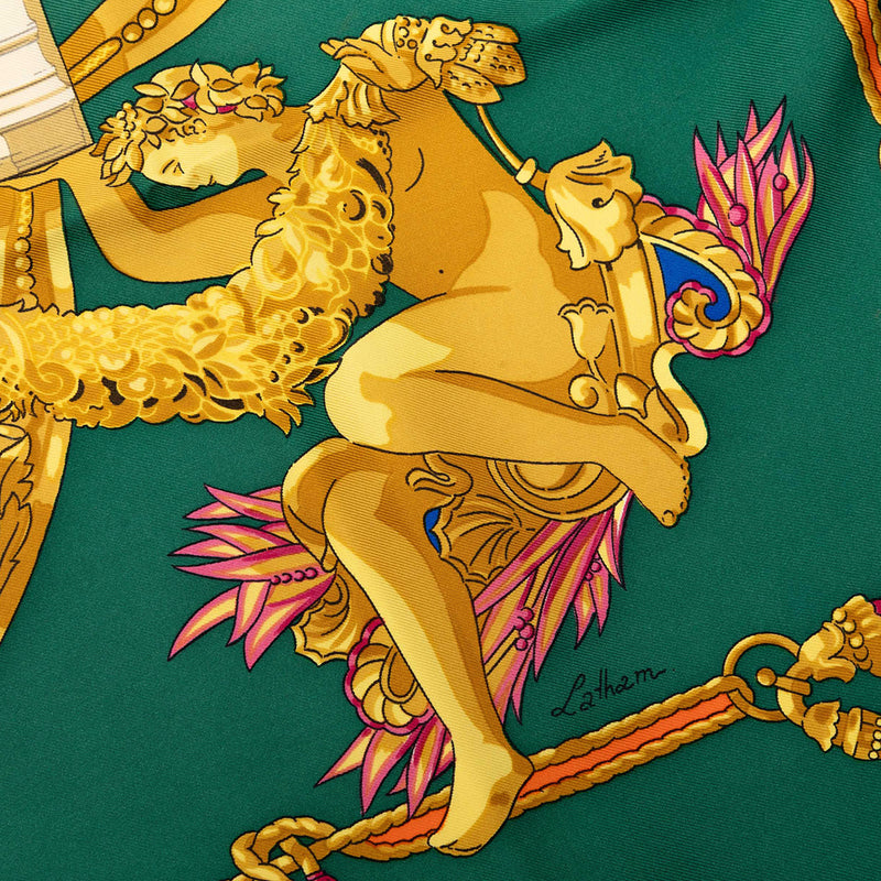 Hommage A Charles Garnier Silk Scarf 90 - Image 8