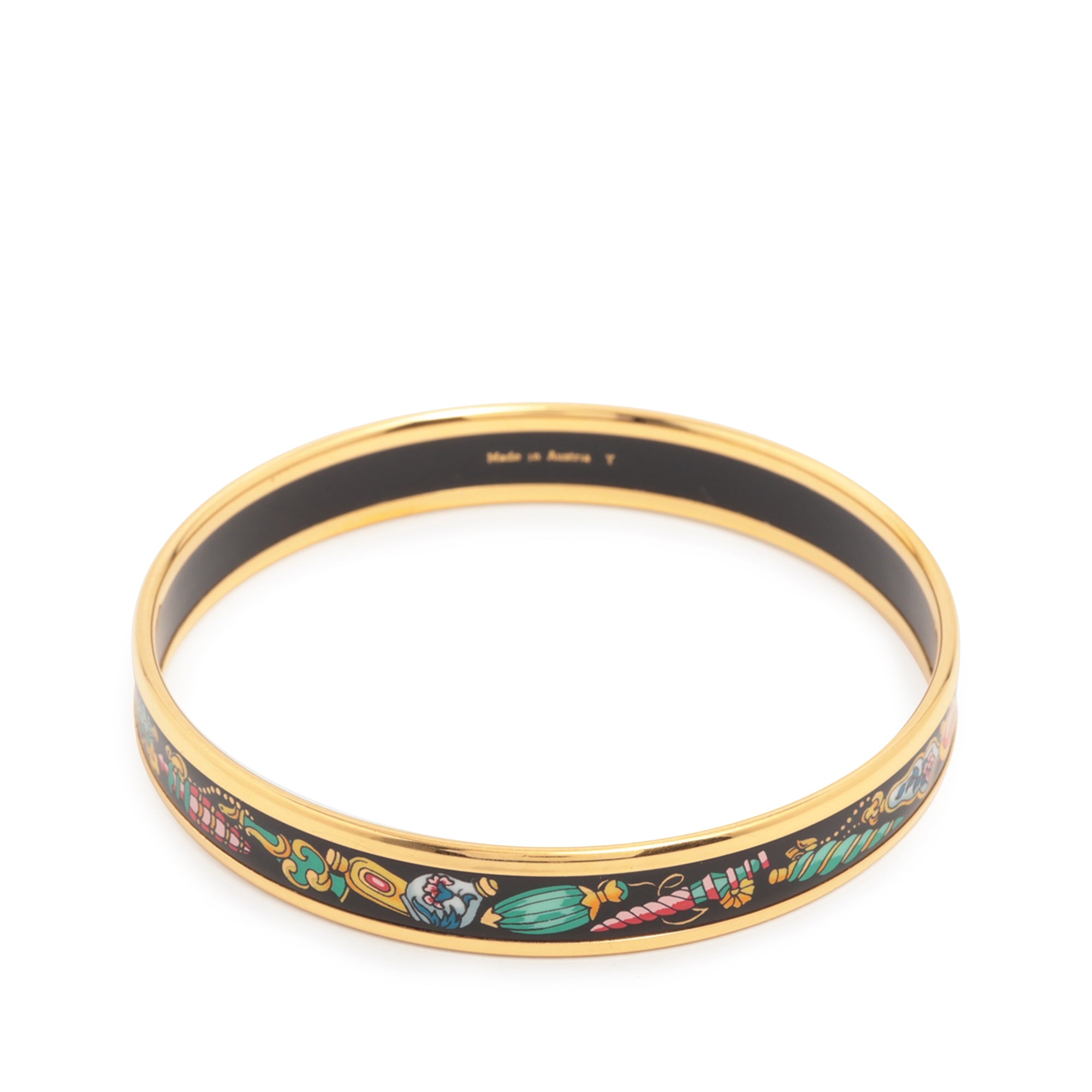 Narrow Enamel Qu Importe le Flacon Bangle 65 - Image 2