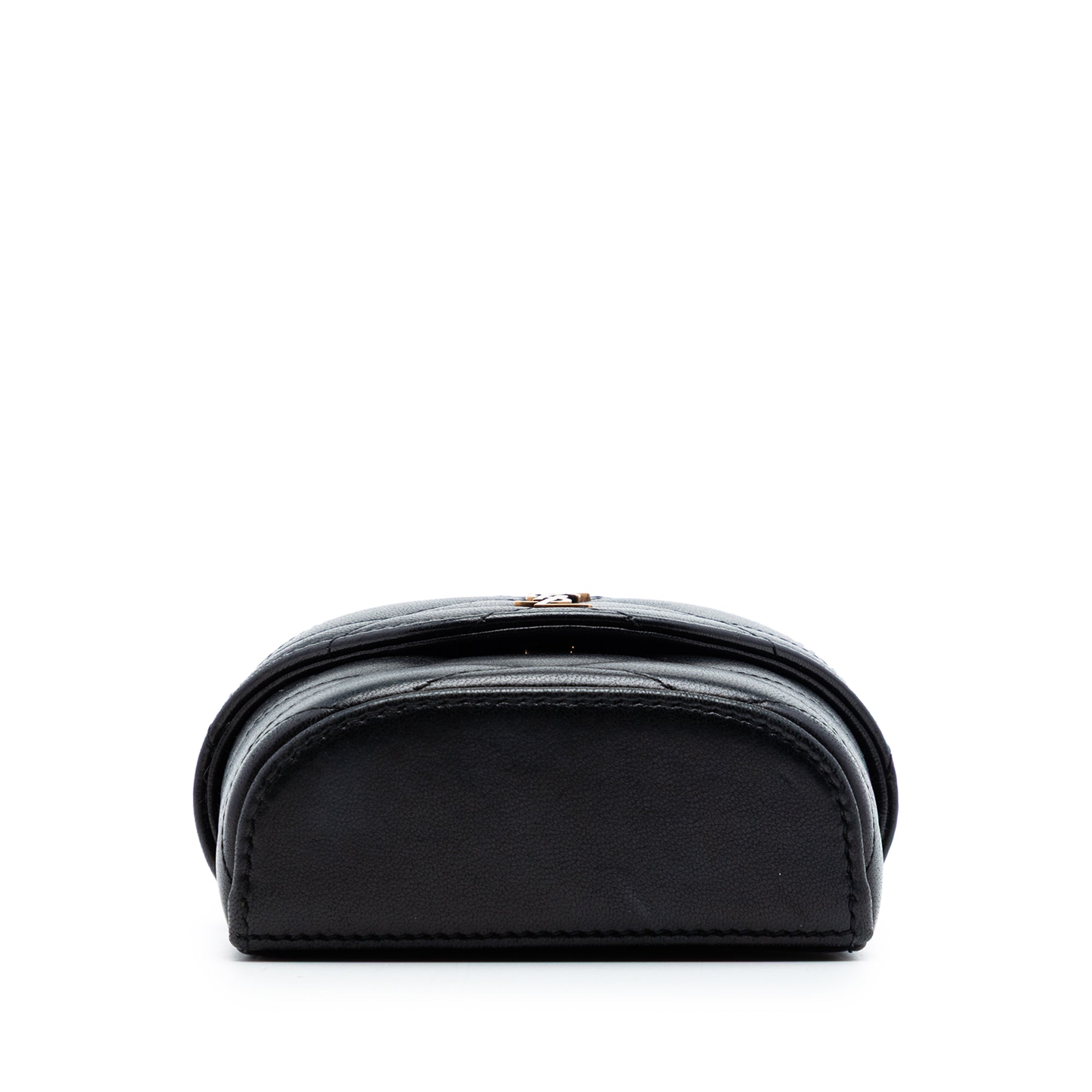 Micro Quilted Lambskin Monogram June Box Vanity Bag - Image 3