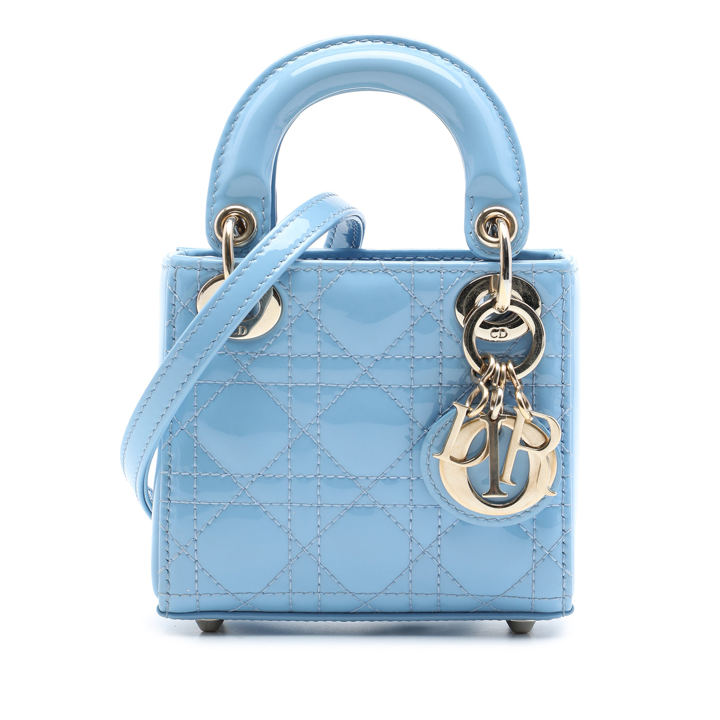 Micro Patent Cannage Lady Dior - Image 1