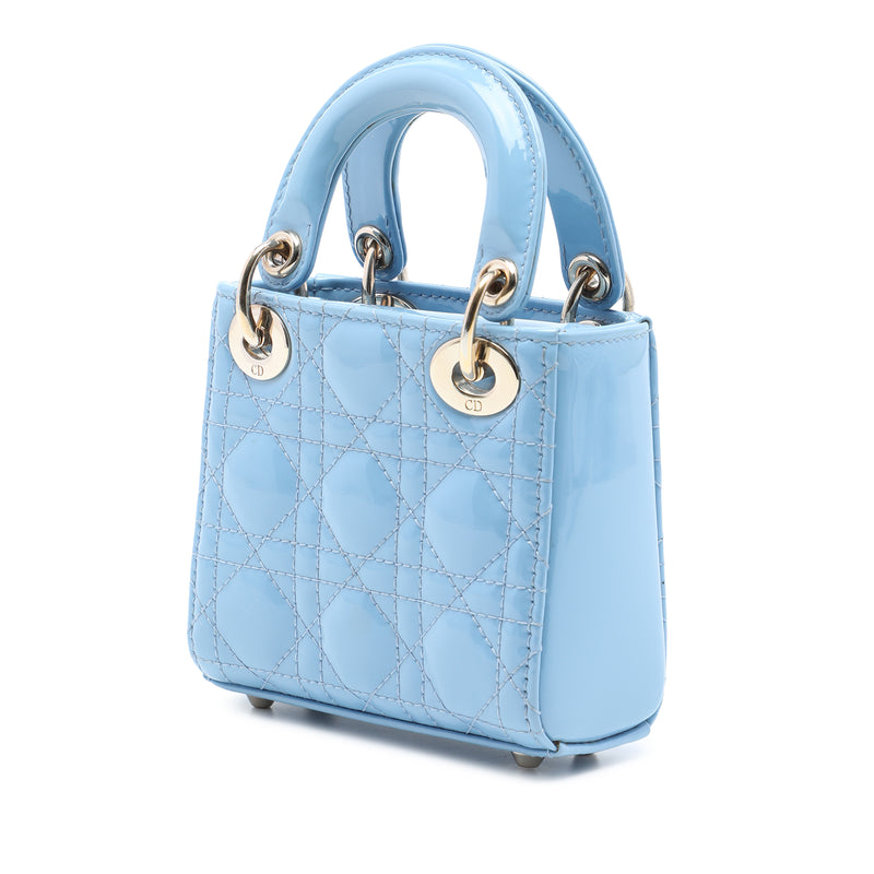 Micro Patent Cannage Lady Dior - Image 2