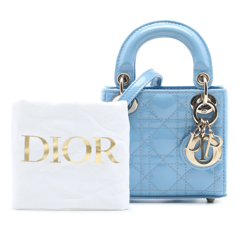 Micro Patent Cannage Lady Dior - Image 7