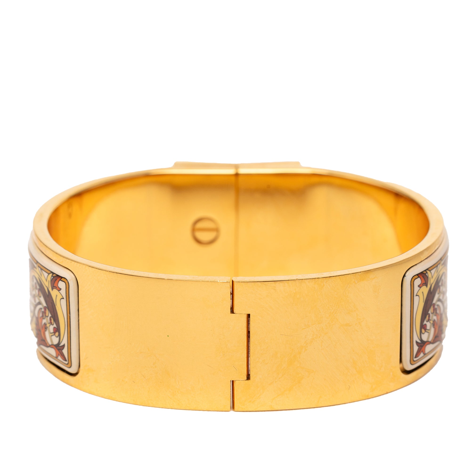 Enamel Fall Foliage Loquet Hinge Bracelet PM - Image 3