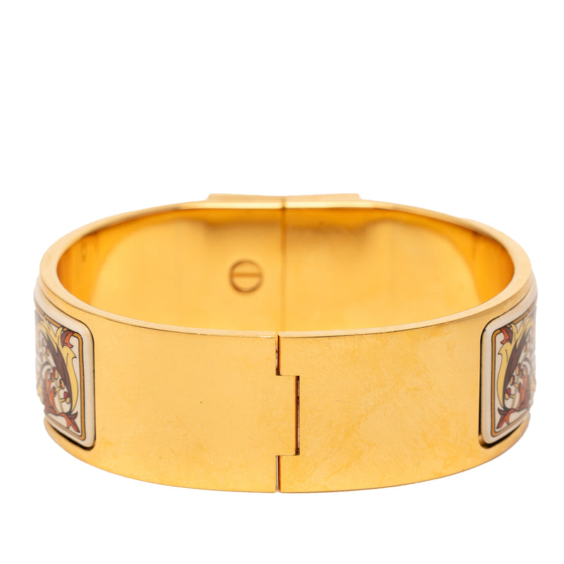 Enamel Fall Foliage Loquet Hinge Bracelet PM - Image 3