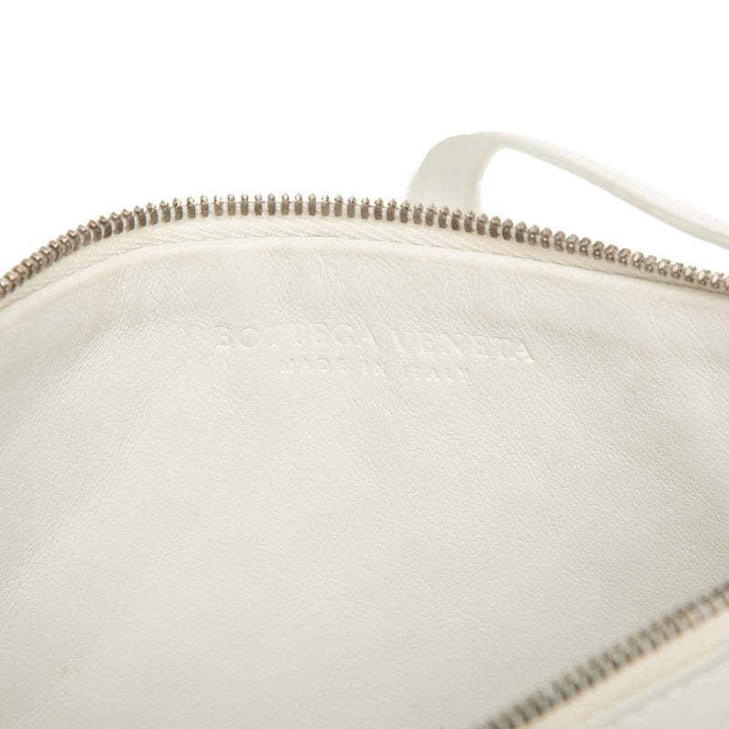 Leather Intrecciato Clutch - Image 5