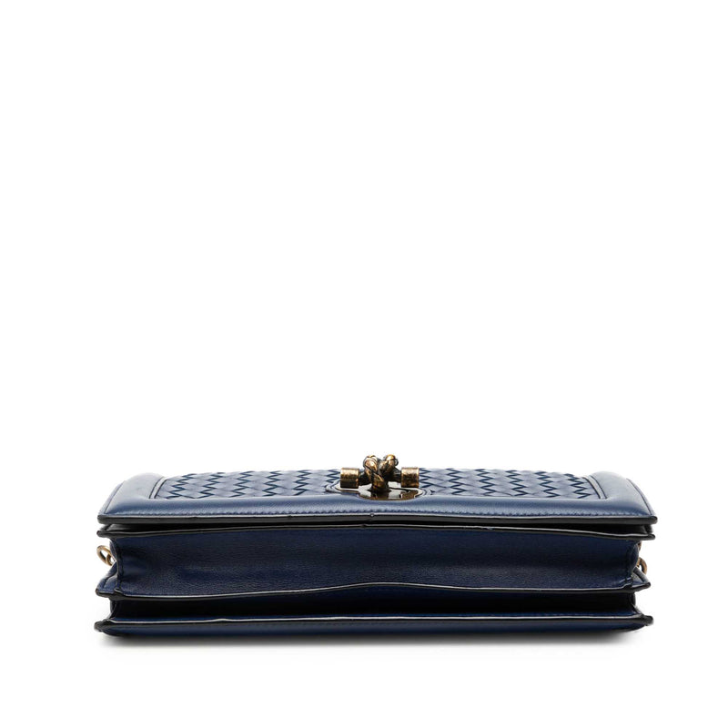 Nappa Intrecciato Olimpia Knot Crossbody - Image 3