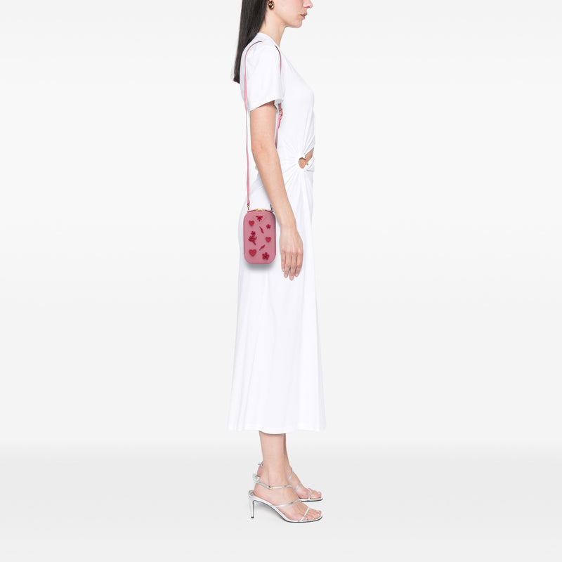 Embellished Saffiano Lux Phone Pouch - Image 6