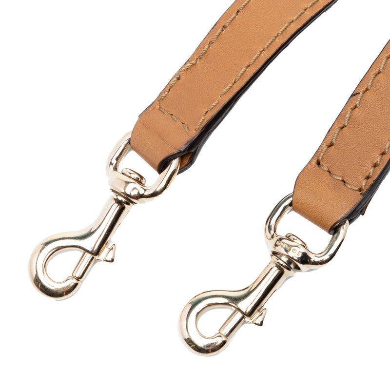 Leather Flat Shoulder Strap - Image 2
