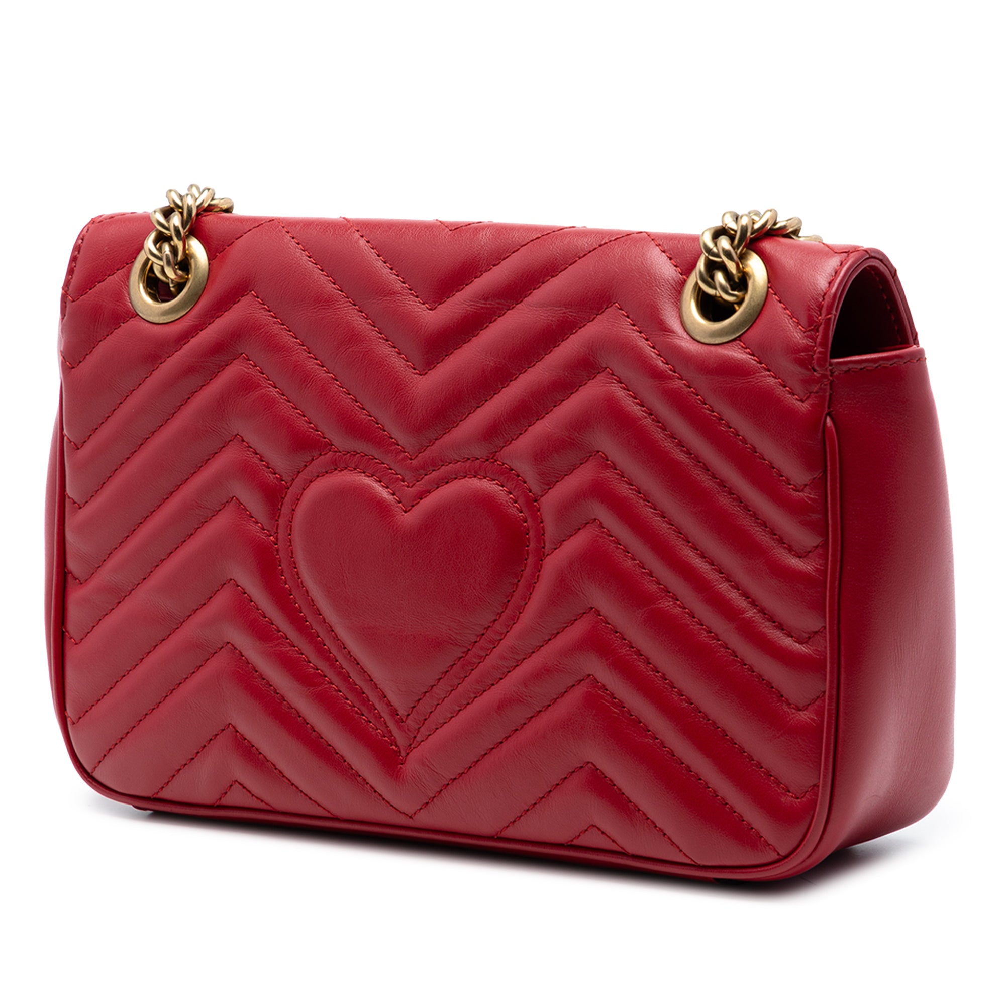 Medium GG Marmont Matelasse Calfskin Shoulder Bag - Image 2