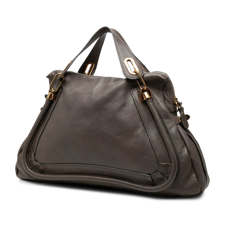 Large Leather Paraty Satchel - Image 2