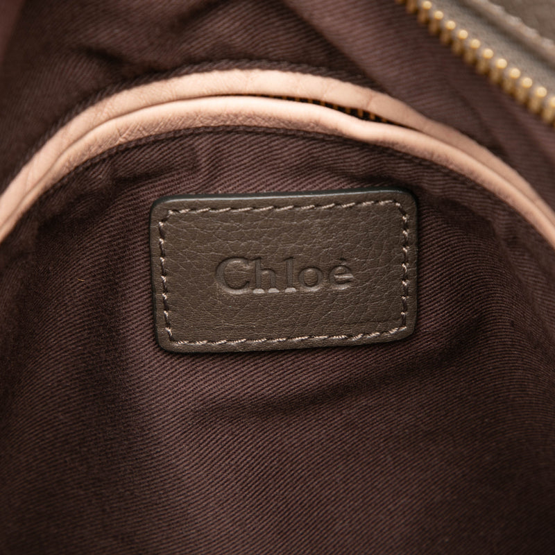 Large Leather Paraty Satchel - Image 5