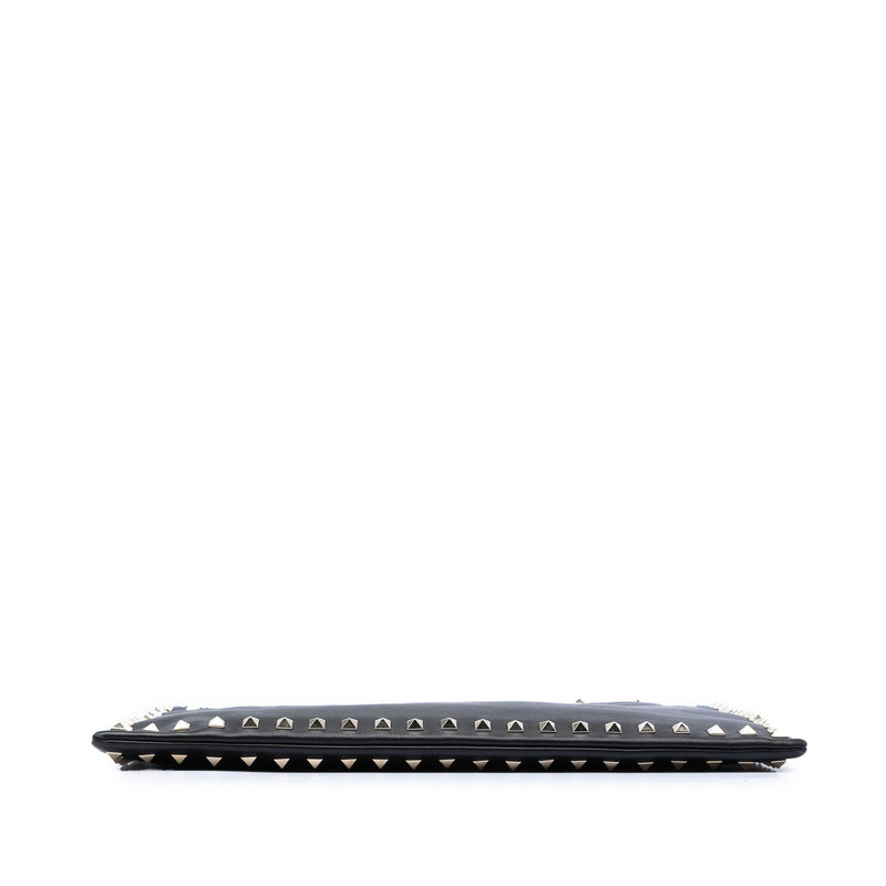 Leather Rockstud Clutch - Image 3