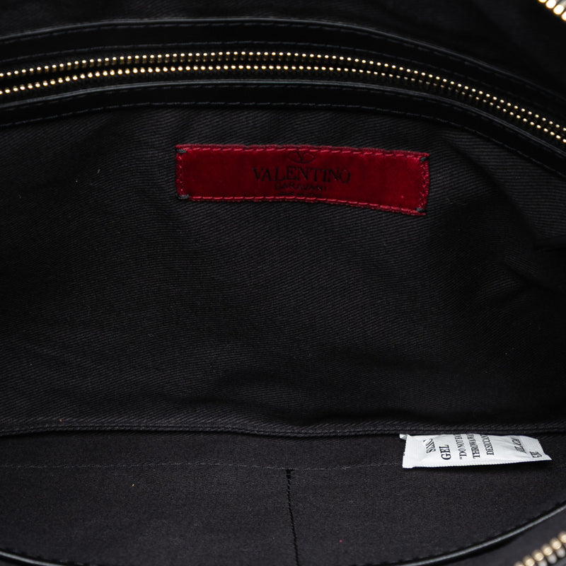 Leather Rockstud Clutch - Image 4