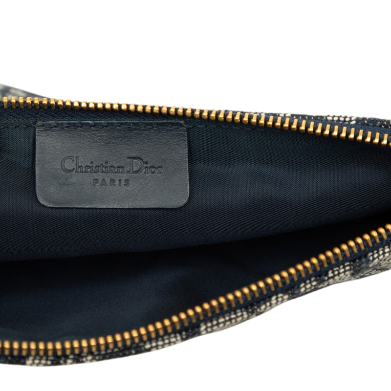 Mini Diorissimo Canvas Saddle Pochette - Image 5