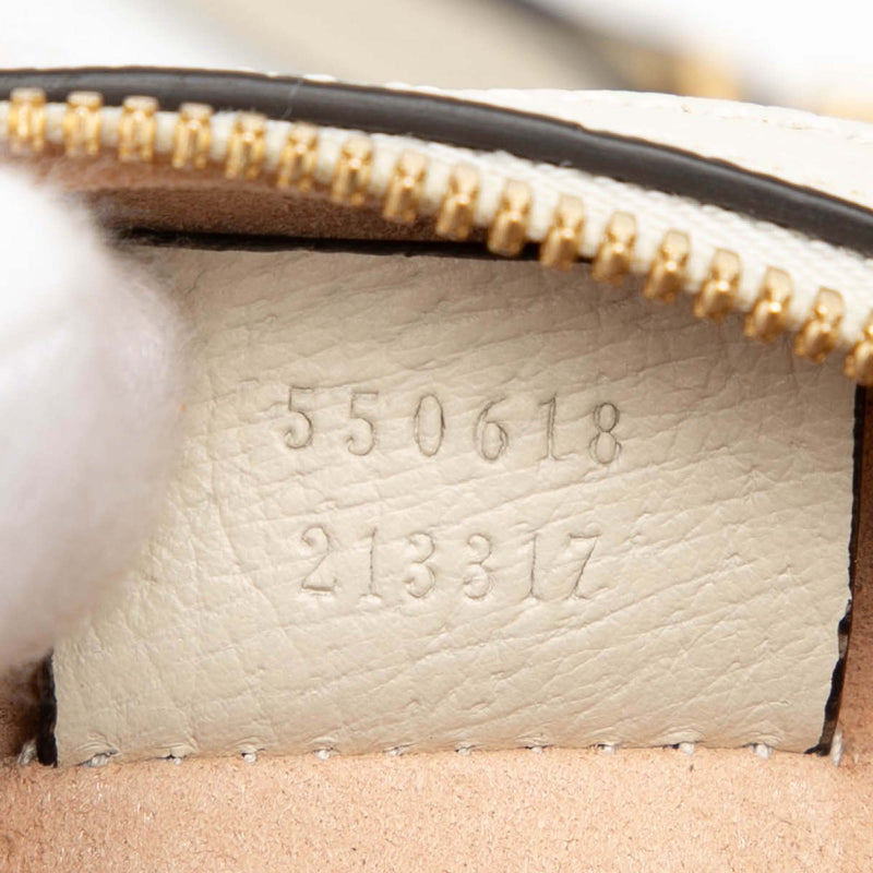 Mini Calfskin Web Ophidia Round Crossbody - Image 6