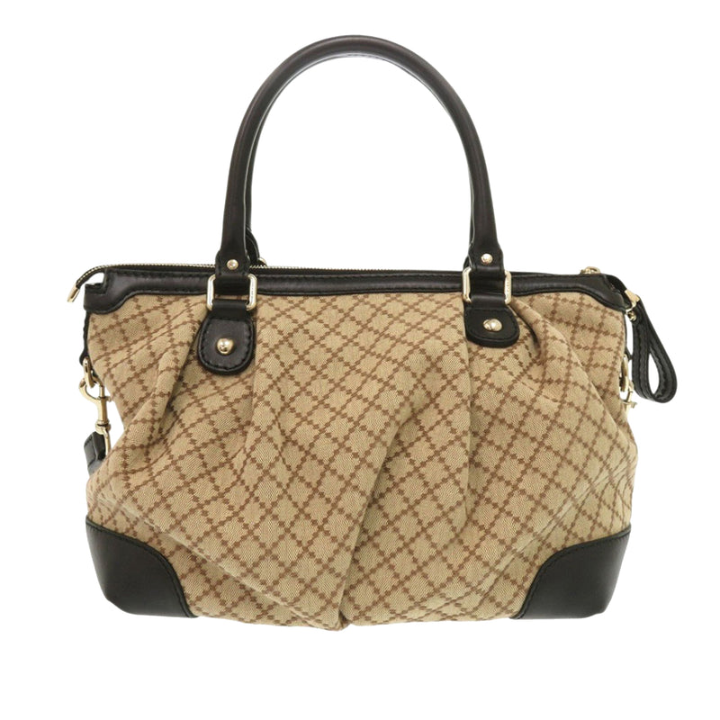 Diamante Canvas Sukey Satchel - Image 2