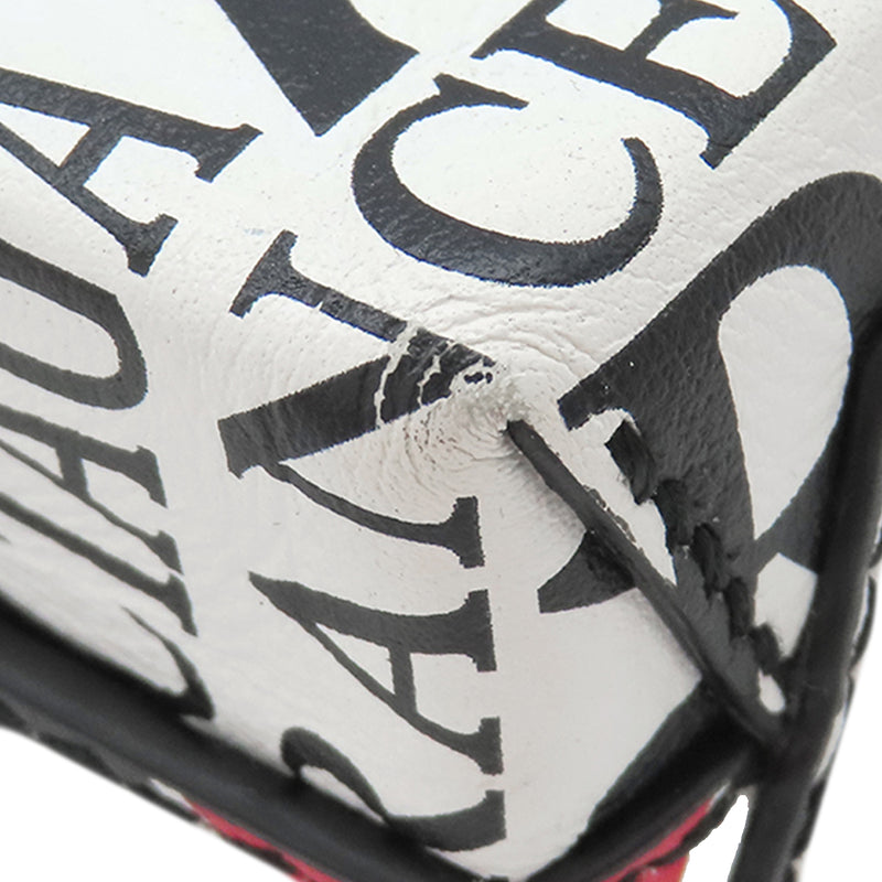 Mini Calfskin Bonjour Paris Shopping Phone Holder - Image 7