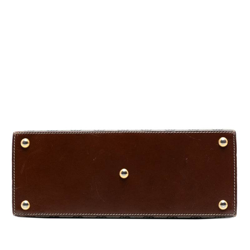 Small GG Supreme Padlock Satchel - Image 3