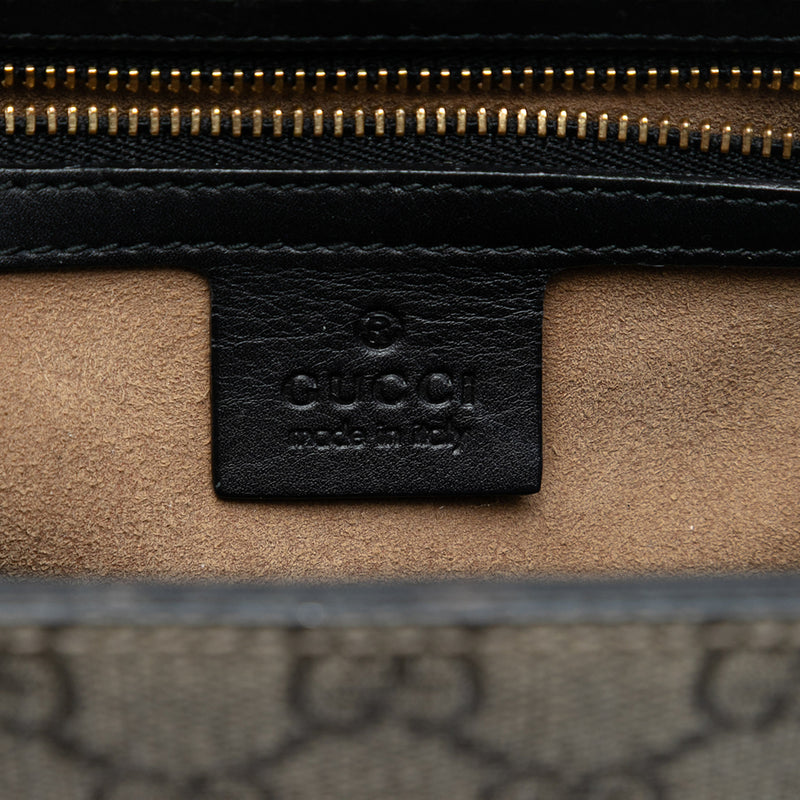 Small GG Supreme Padlock Satchel - Image 5