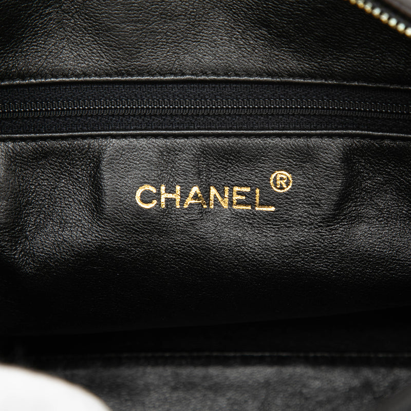 CC Diamond Quilted Lambskin Tassel Camera Bag - Image 5