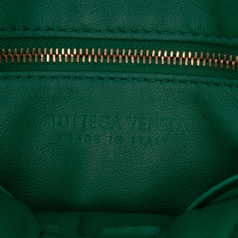 Nappa Intrecciato Padded Chain Cassette Satchel - Image 5