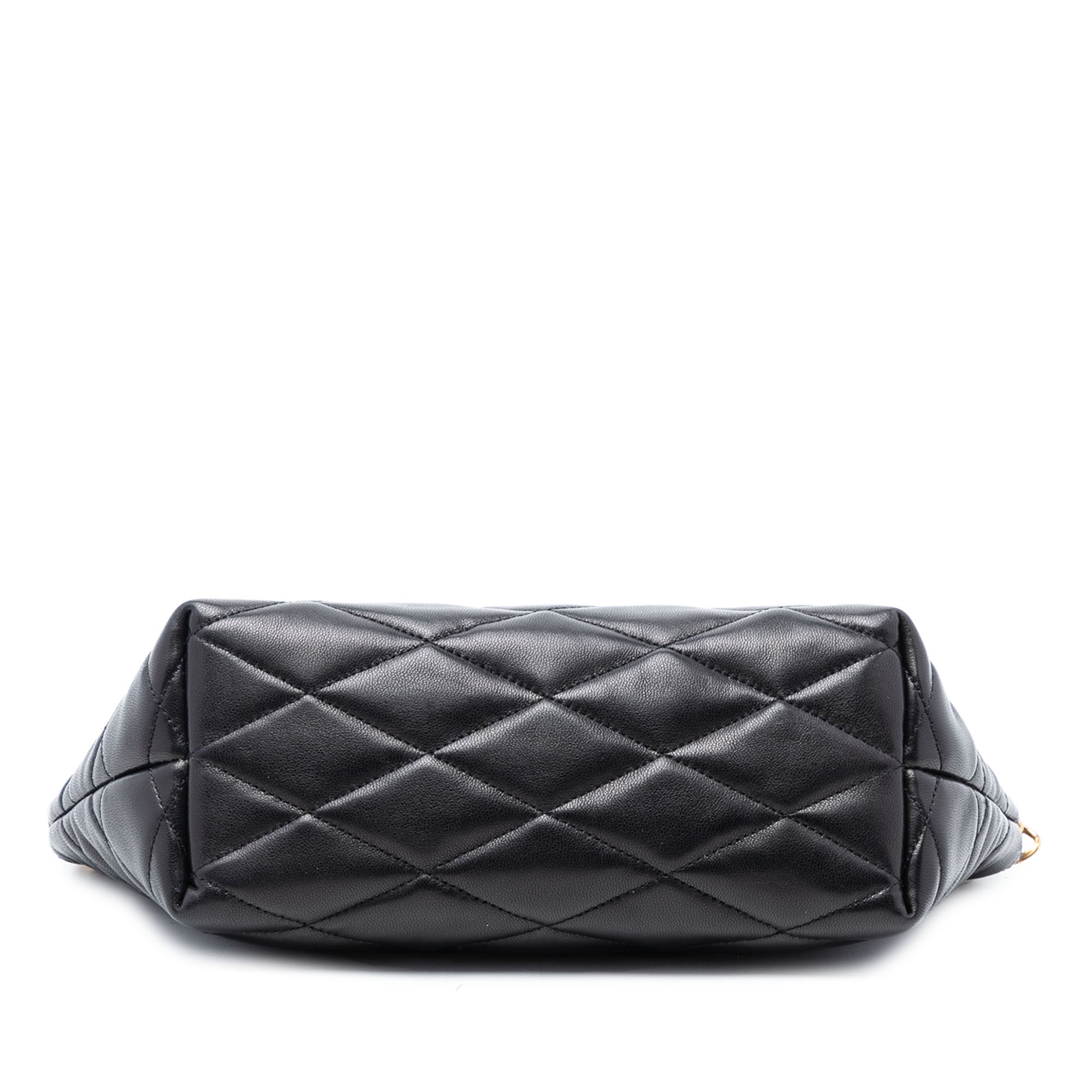 Mini Quilted Lambskin Sade Shoulder Bag - Image 3