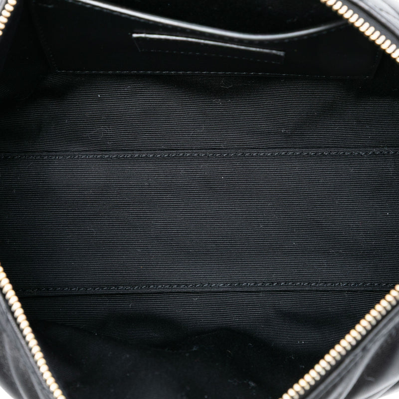 Mini Quilted Lambskin Sade Shoulder Bag - Image 4