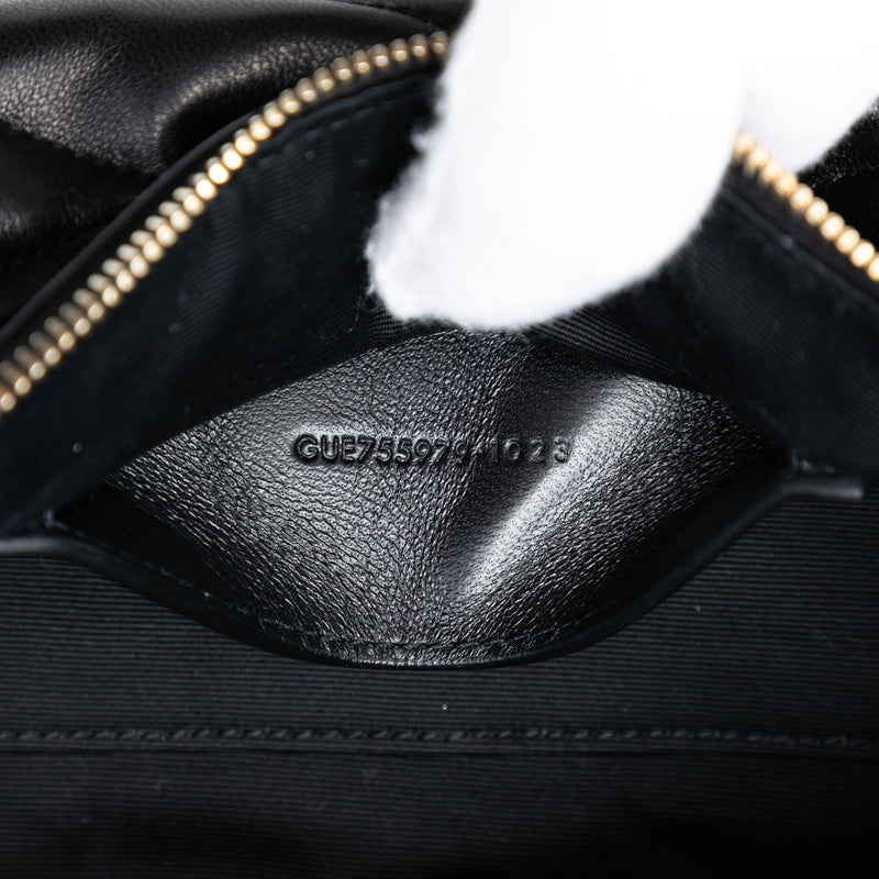 Mini Quilted Lambskin Sade Shoulder Bag - Image 5