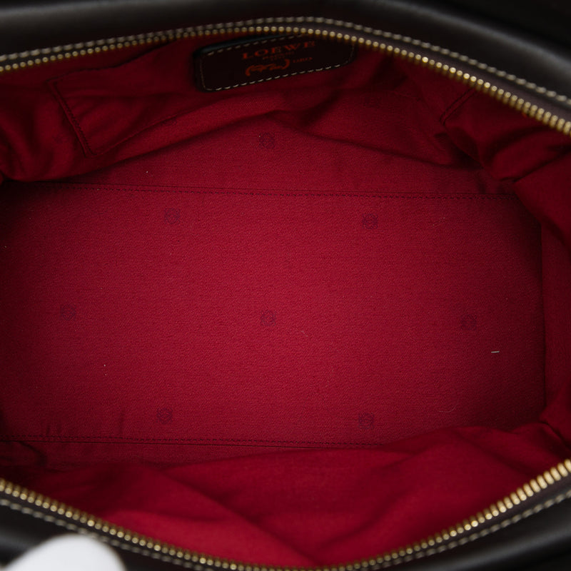 Tricolor Leather Anagram Oro Handbag - Image 4
