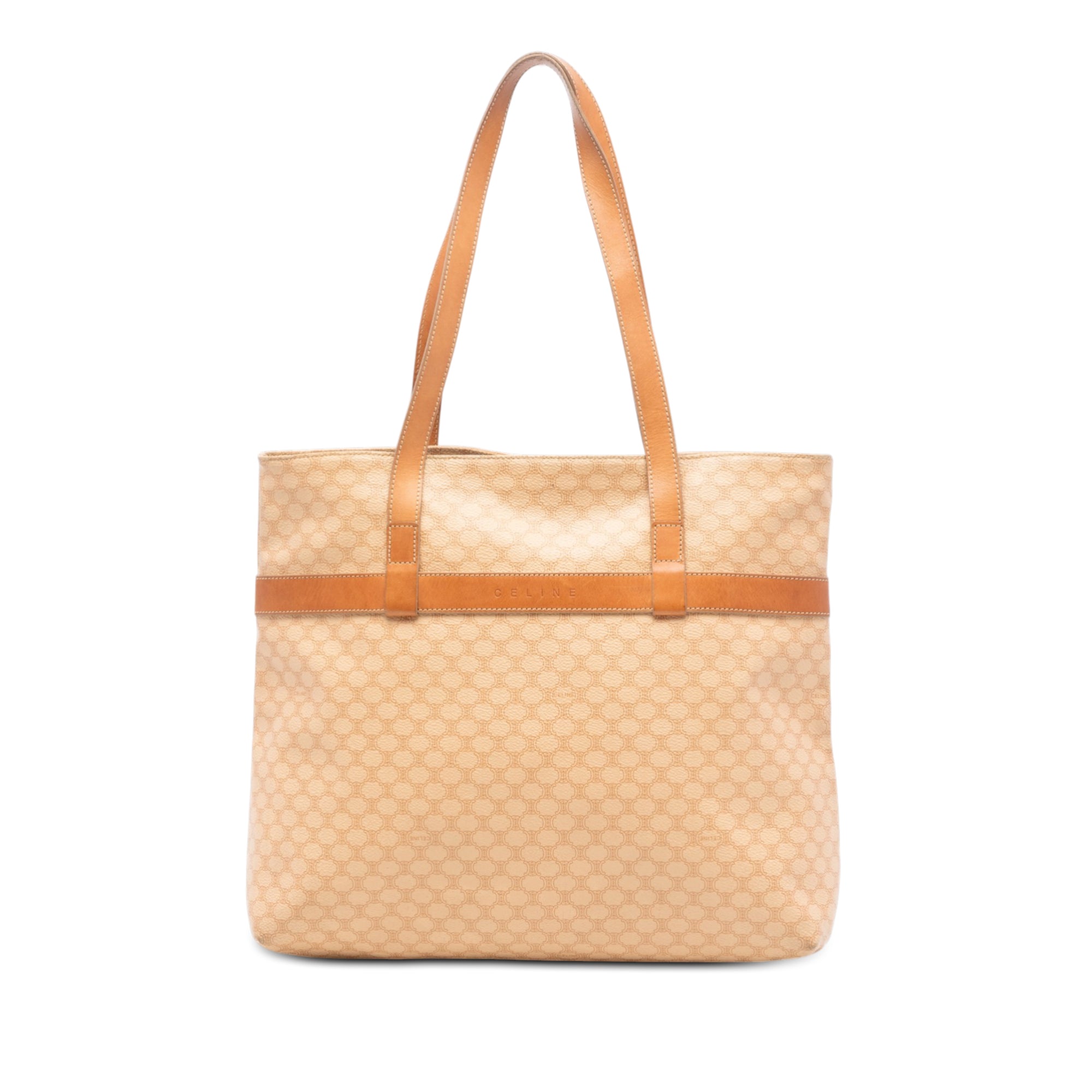 Macadam Coated Canvas Tote - Image 1