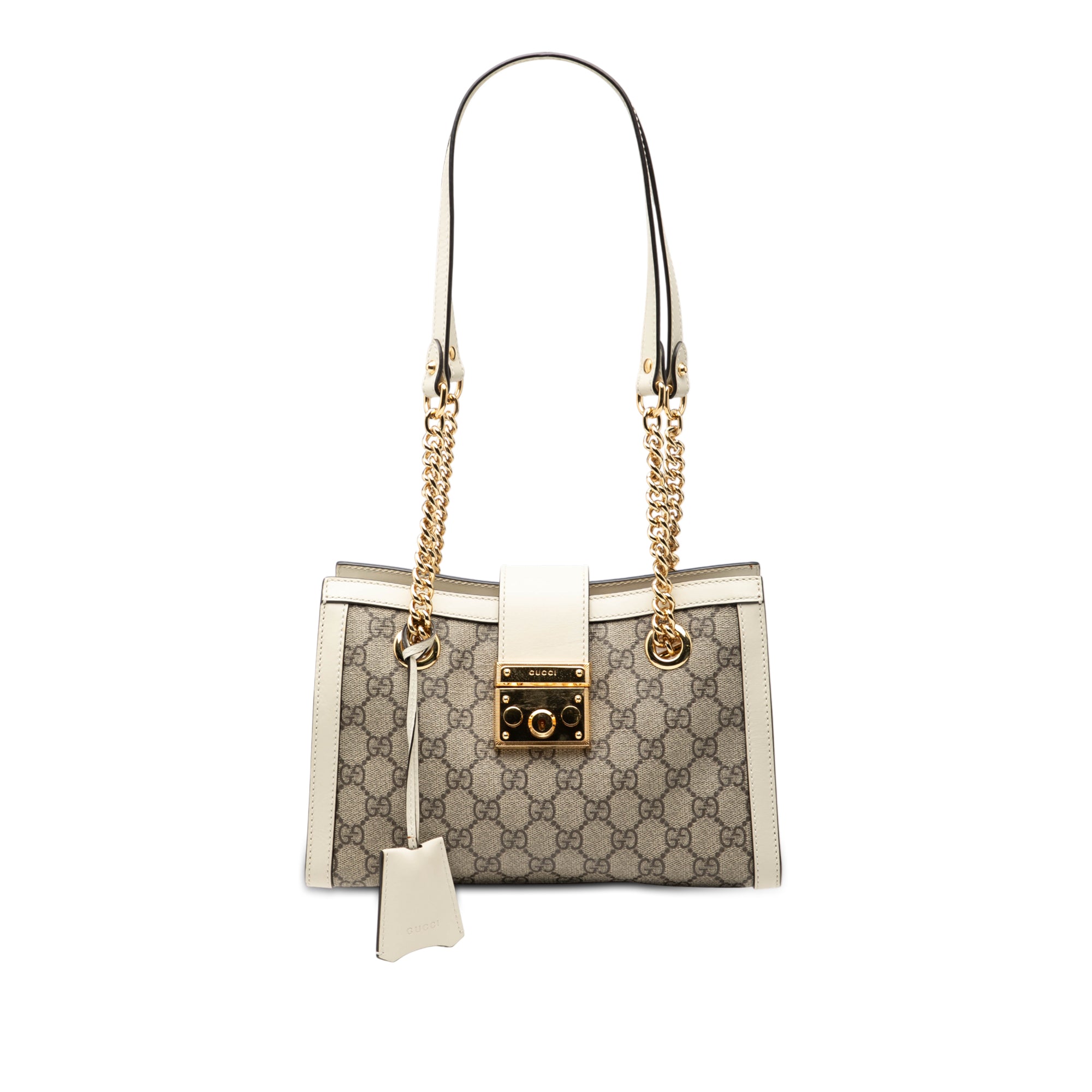 Small GG Supreme Padlock Tote - Image 1