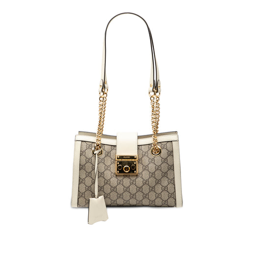 Small GG Supreme Padlock Tote - Image 1