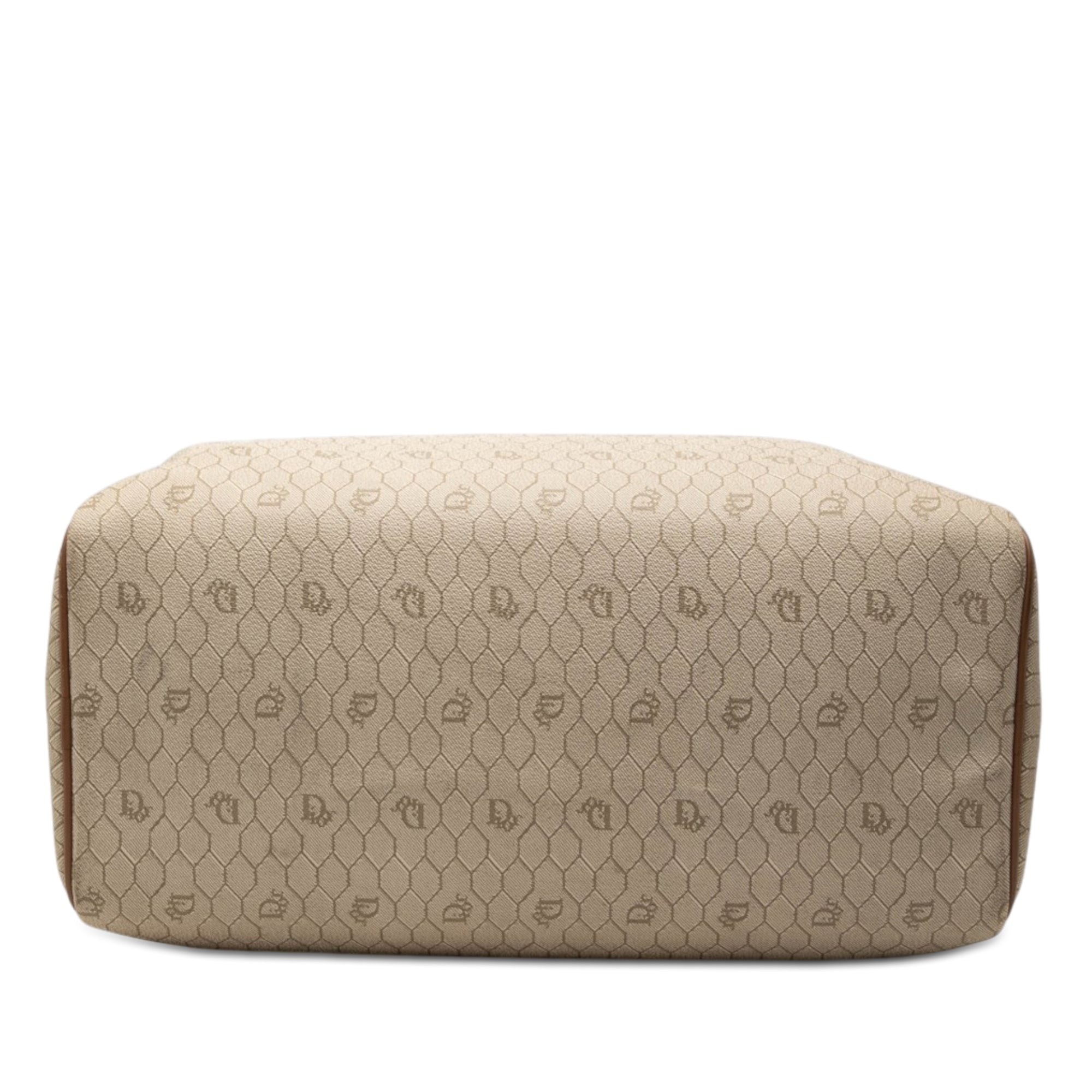 Honeycomb Coated Canvas Boston Bag - Image 3