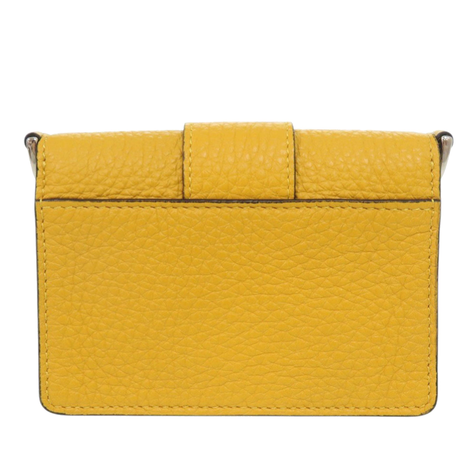 Micro Leather Flat Baguette Crossbody - Image 2