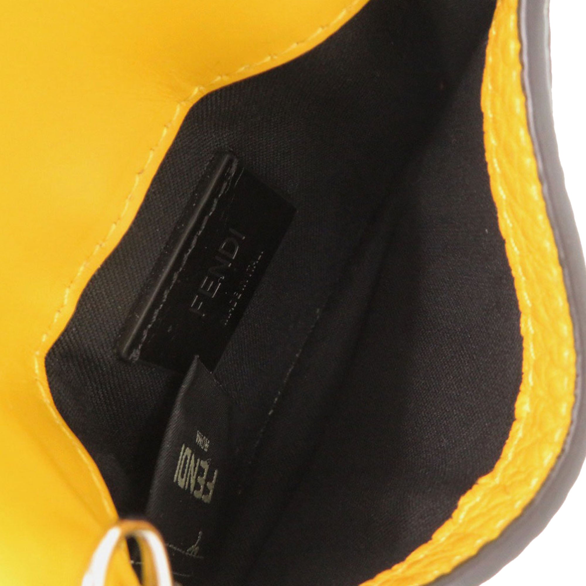 Micro Leather Flat Baguette Crossbody - Image 3