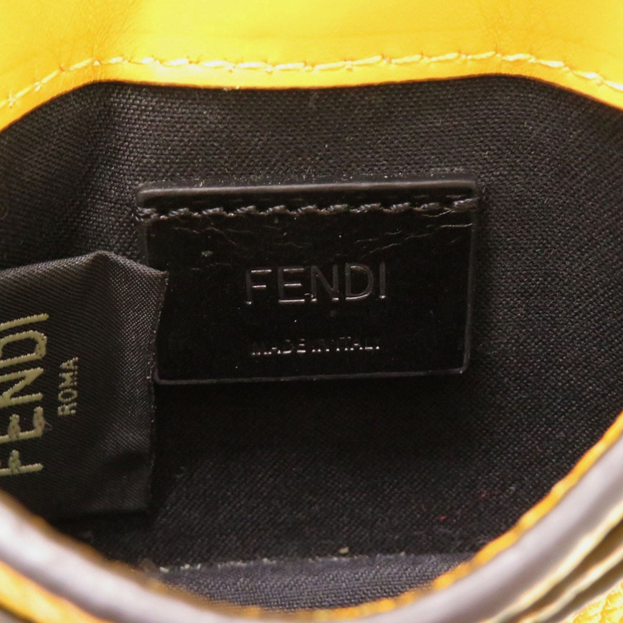 Micro Leather Flat Baguette Crossbody - Image 4