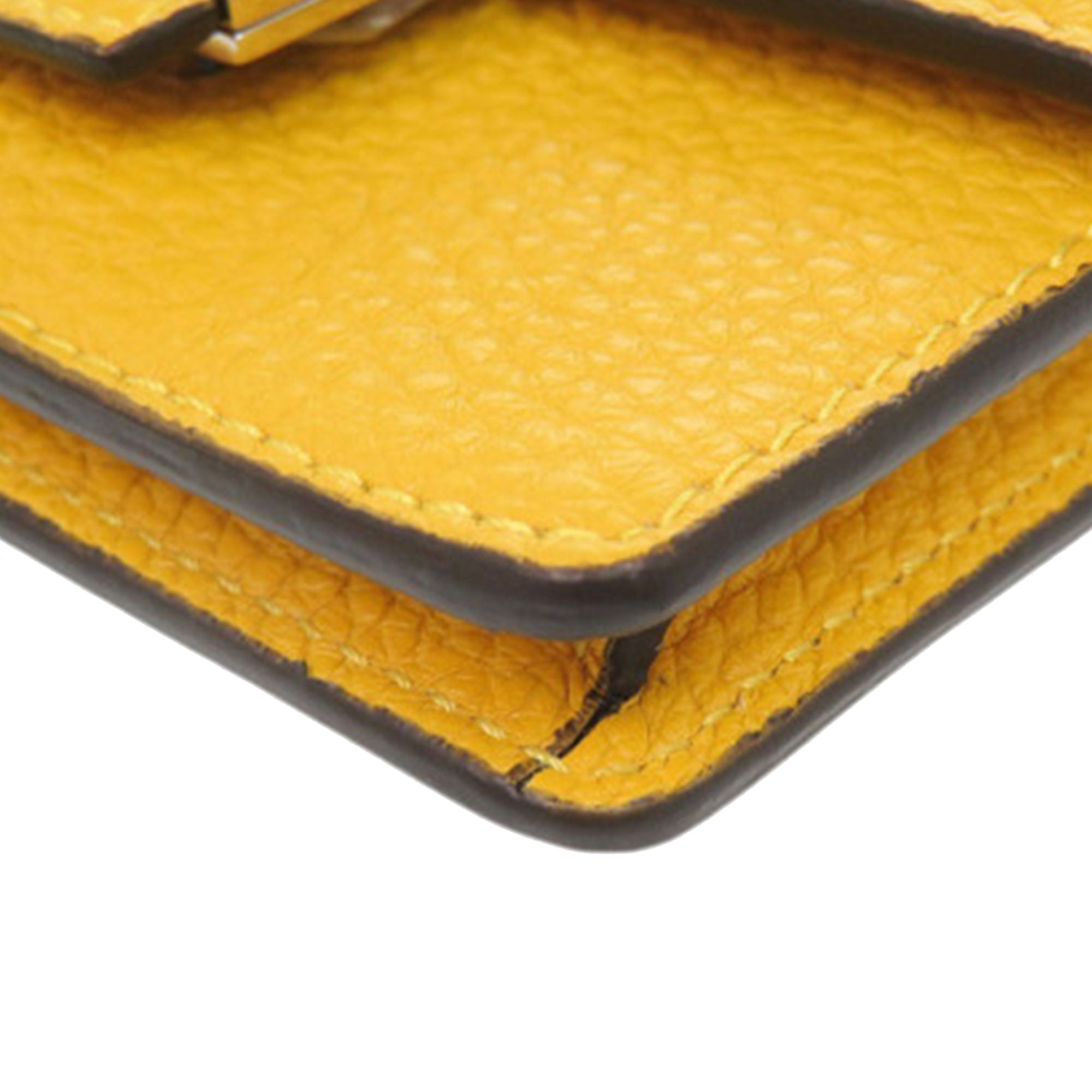 Micro Leather Flat Baguette Crossbody - Image 7