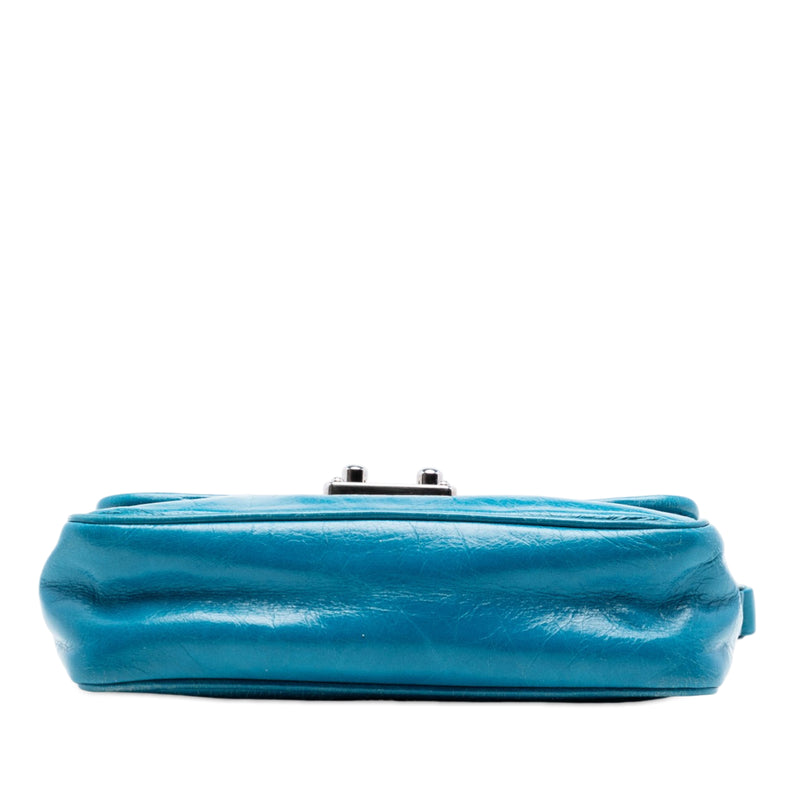 Matelasse Lambskin Flap Crossbody - Image 3