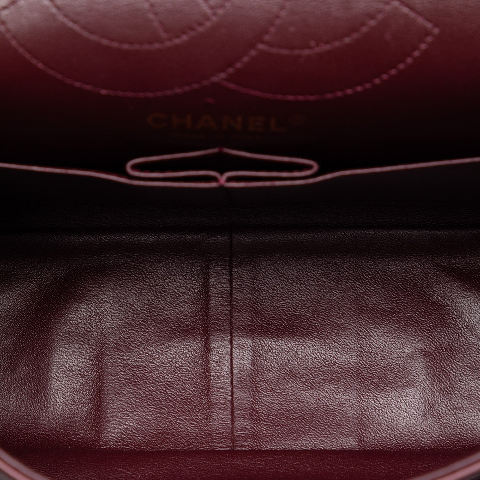 Quilted Crinkled Patent Reissue 2.55 Double Flap 226 - Image 4
