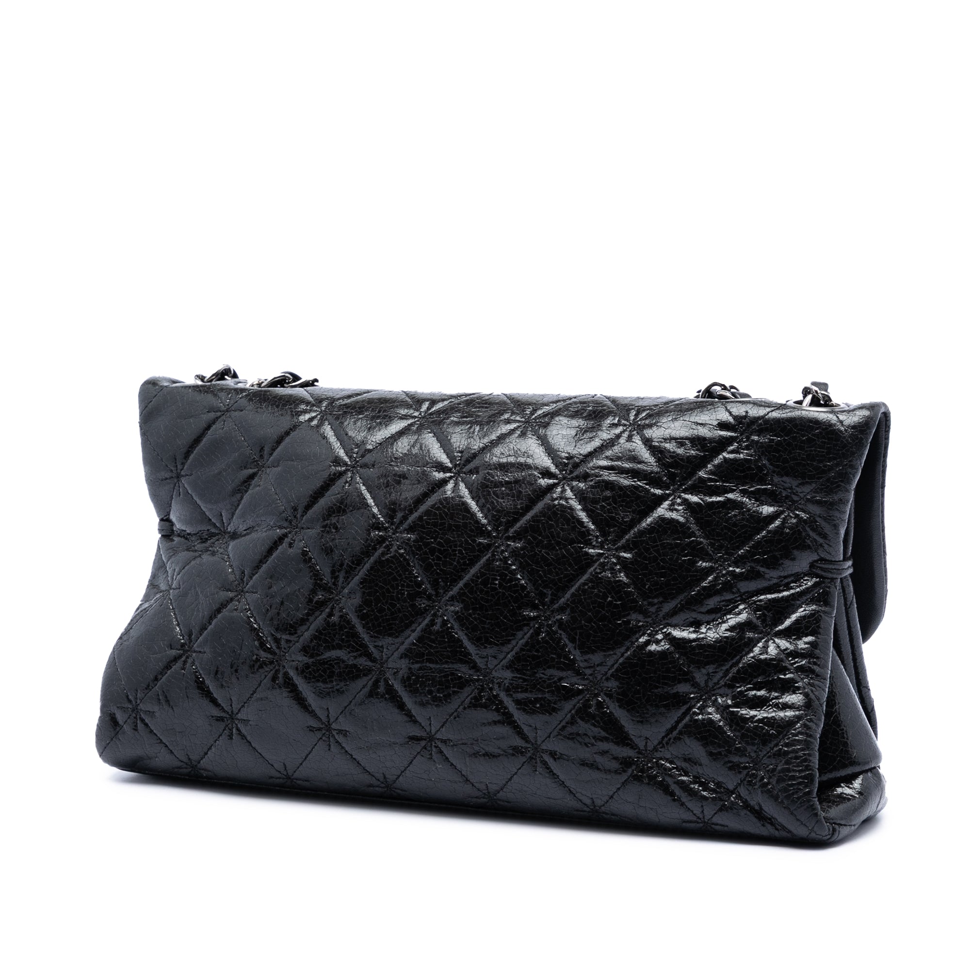 Glazed Crackled Calfskin Mademoiselle Flap - Image 2
