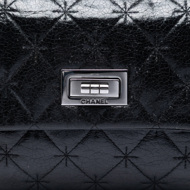 Glazed Crackled Calfskin Mademoiselle Flap - Image 5