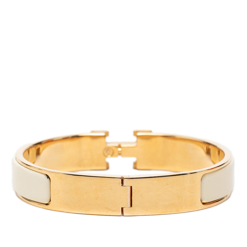 Narrow Enamel Clic H Bracelet PM - Image 3